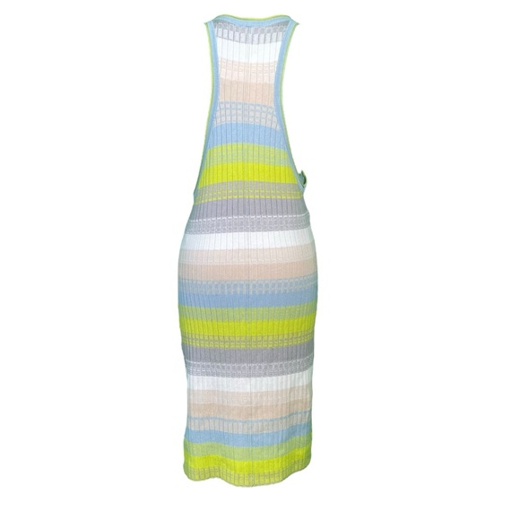 Anthropologie Daily Practice Tuvalu Sleeveless Sweater Dress Stripe Size Large - Picture 3 of 8